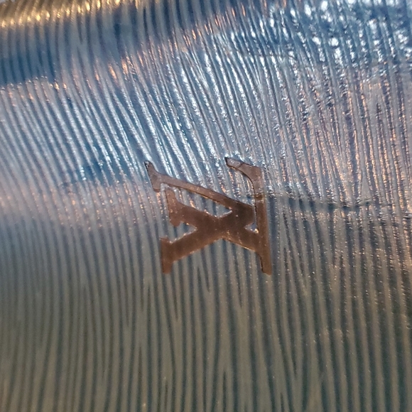 Louis vuitton crossberry blue -leather 35 tote bag keys brand new dust cover - Picture 11 of 16